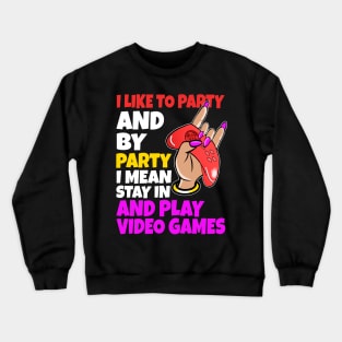 iliketoparty Crewneck Sweatshirt